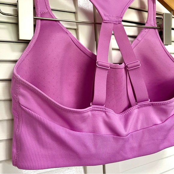 Avia Purple Sports Bra High Impact with adjustable straps, Medium - Picture 3 of 5